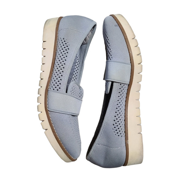 Women's Dr. Scholl's Imagine Knit Loafer Soft Grey Knit 8.5 M - Picture 2 of 7
